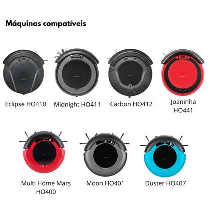 Imagem de Kit Recipiente Tampa Compatível com Robô Aspirador WAP W90 95 96 100C FW007700 FW0077699 FW007703