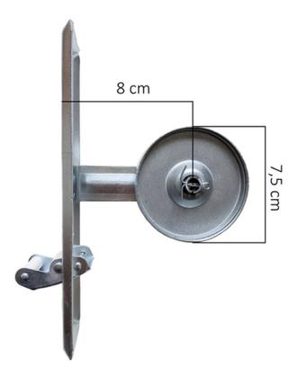 Imagem de Kit Recolhedor Persiana Externa 85mm + Espelho + 5mts Fita