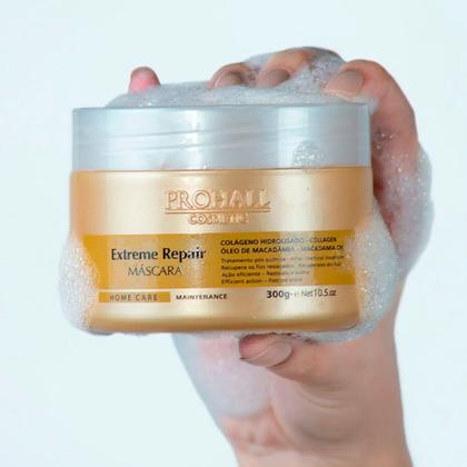 Imagem de Kit Reconstrução Capilar Prohall Extrema Reparação 300ml