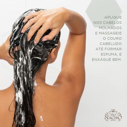 Imagem de Kit Reconstrutor Shampoo 415ml + Condicionador 415ml Tio Nacho