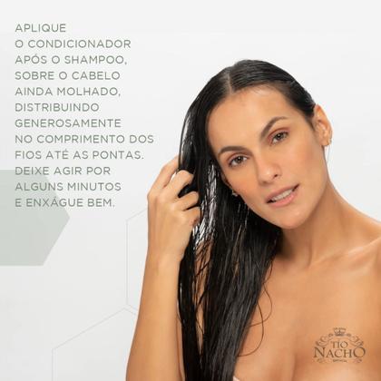 Imagem de Kit Reconstrutor Shampoo 415ml + Condicionador 415ml Tio Nacho
