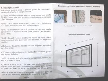 Imagem de kit rede tela proteção completo 15mt x 7mt Preta