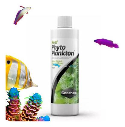 Imagem de Kit Reef Phytoplankton Seachem 250ml + Reef Zoplankton 250ml