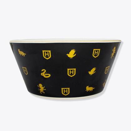 Imagem de Kit Refeição 3 Peças Breakfast Harry Potter Hogwarts Gold