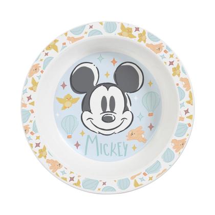 Imagem de Kit Refeição Alimentação 3 Peças Infantil Bebe Mickey
