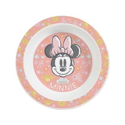 Imagem de Kit Refeição Alimentação 3 Peças Infantil Bebe Minnie