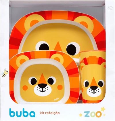 Imagem de Kit refeicao buba zoo leao - buba