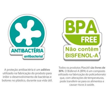 Imagem de Kit Refeição da Minnie Tigela que Gruda Copo com Alça e Pratinho Bowl com Colher