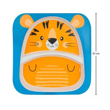 Imagem de Kit Refeição De Bambu Tigre Buba 13208