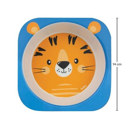 Imagem de Kit Refeicão Em Bambu Biodegradável Tigre  Buba