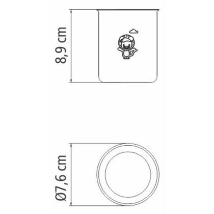 Imagem de Kit Refeição Infantil Aço Tramontina Transição Alimentar