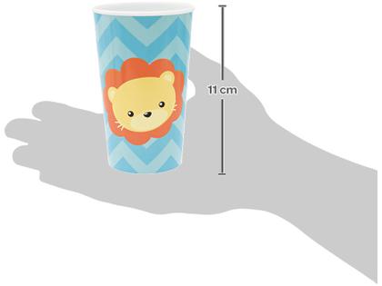 Imagem de Kit Refeição Infantil Buba Animal Fun Leão 