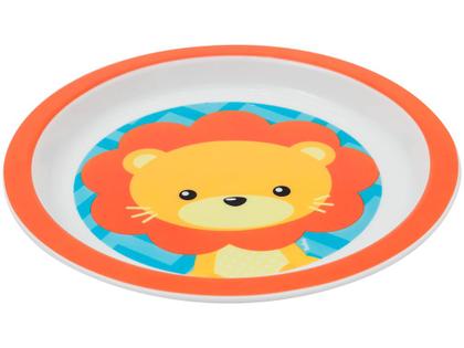Imagem de Kit Refeição Infantil Buba Animal Fun Leão 