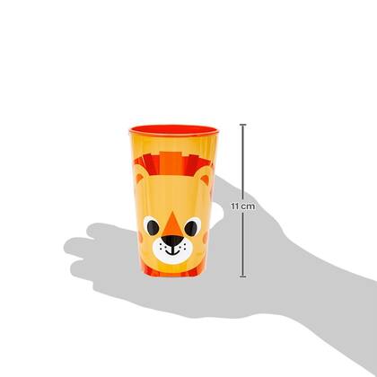 Imagem de Kit Refeição Infantil Bubazoo Leão
