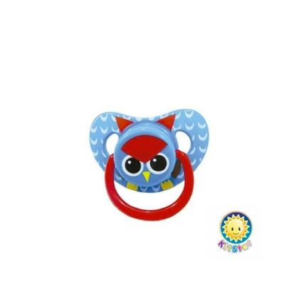 Imagem de Kit Refeição Infantil Com Prato Copo e Chupeta Red - Kitstar