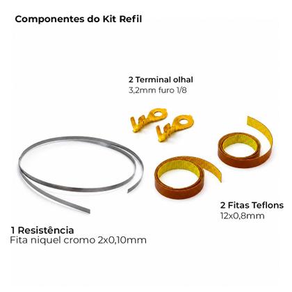 Imagem de Kit Refil 50cm para Manutenção 4 Unidades Modelo Selagem