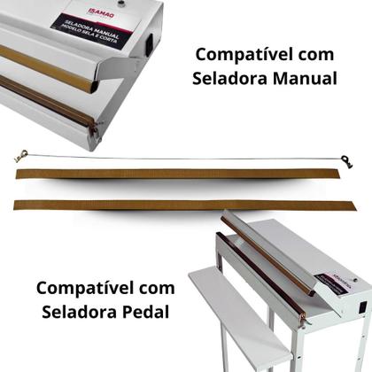 Imagem de Kit Refil 60cm Manutenção 6 Unidades Modelo Sela e Corta