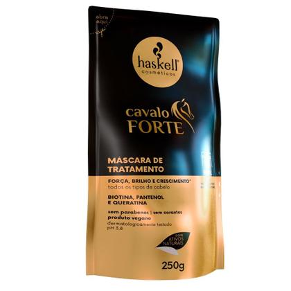 Imagem de Kit Refil Haskell Cavalo Forte Sh Cond Masc 250ml/g +3 Itens