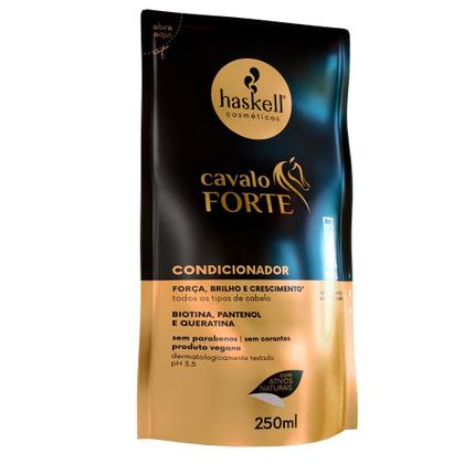 Imagem de Kit Refil Haskell Cavalo Forte Sh Cond Masc 250ml/g +3 Itens