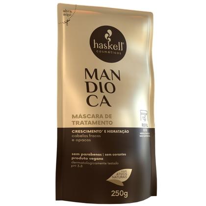 Imagem de Kit Refil Haskell Mandioca Sh Cond Mascara 250ml/g
