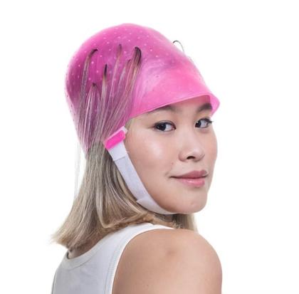 Imagem de Kit Reflexo Luxo com Cumbuca, Pincel e Touca para Mechas Santa Clara