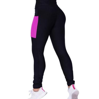 Imagem de Kit  REGATA DRY Tecido Furadinho + CALÇA leg LEGGING BOLSOS + Viseira DRY Conjunto Fitness 1006