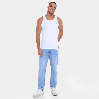 Imagem de Kit Regata Hering Básicas 3 Peças Masculina