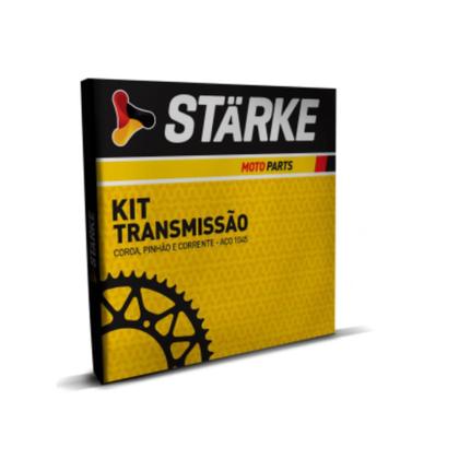 Imagem de Kit Relação De Transmissão Honda Fan 125 2014/2018 Starke