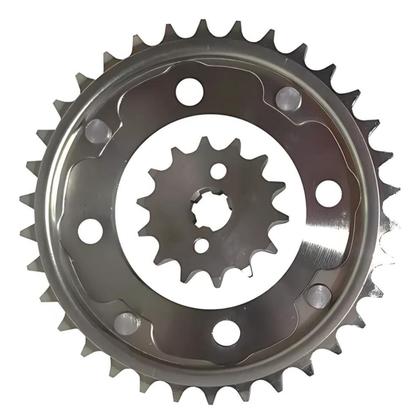 Imagem de Kit relação riffel biz 110i 2016-2023 biz125 2005-2023 91184