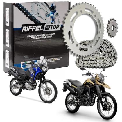 Imagem de Kit Relaçao Riffel Xtz Lander 250 Tenere 250 Com Retentor 2017 2018 2019 2020 2021 2022 2023 2024