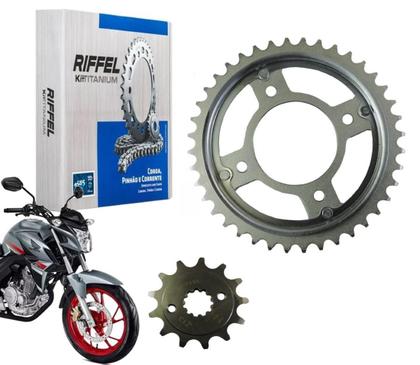 Imagem de Kit Relação Sem Retentor Riffel Cb 250F Twister 2016 A 2021