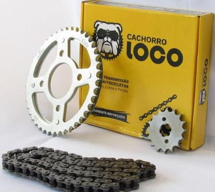 Imagem de Kit Relação Shineray Phoenix 50 Todos Anos Aço1045 