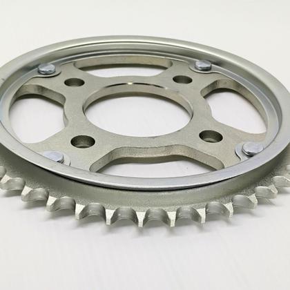 Imagem de Kit Relação Tranção Transmissão Cg Titan Fan 160 2016 2017 2018 2019 2020 2021 2022 2023 2024 2025 Original Riffel