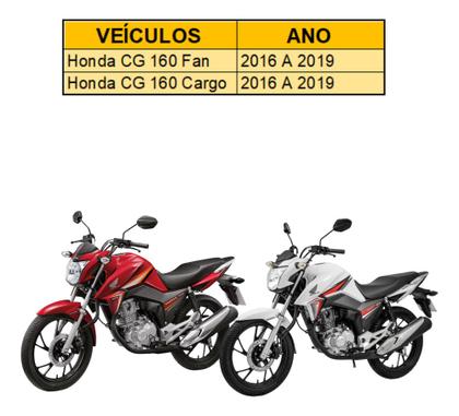 Imagem de Kit Relação Tranção Transmissão Cg Titan Fan 160 2016 2017 2018 2019 2020 2021 2022 2023 2024 2025 Original Riffel