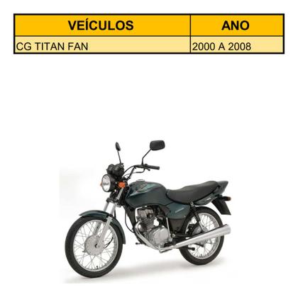 Imagem de Kit Relação Transmissão Cg Fan Titan 125 2000 2001 2002 2003 2004 2005 2006 2007 2008 Riffel