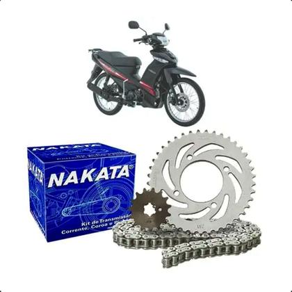 Imagem de Kit Relação Transmissão Nakata Yamaha Crypton 115 2010-2016