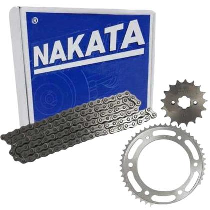 Kit Relação Transmissão Nakata Yamaha Xtz 125 2002/12 - Kit