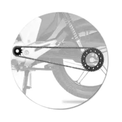 Imagem de Kit Relação Transmissão Riffel Honda NXR 160 Bros 2015-2017