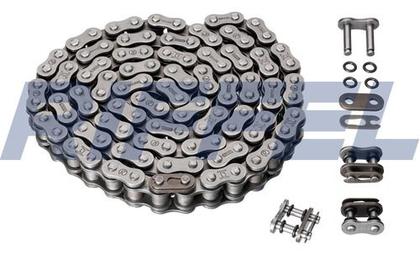 Imagem de Kit Relação Transmissão Tração Moto Riffel Biz 125 Biz 110i Com Retentor Aço 1045