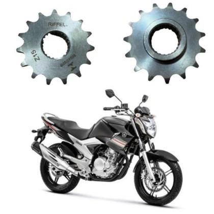 Imagem de Kit Relação Yamaha Fazer 250 Ys 2006 a 2017 Original Riffel