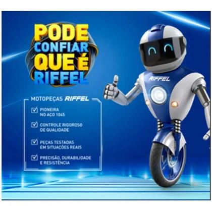 Imagem de kit Relação Yamaha  MT 03 RIFFEL  Com Retentor 2016/2017/2018/2019/2020/2021
