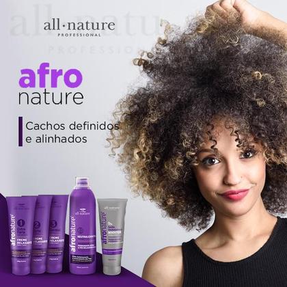 Imagem de Kit Relaxante + Neutralizante All Nature Afro Nature  Amônia