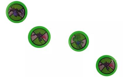 Imagem de Kit Relógio Ben 10 Omnitrix Lançador De Discos