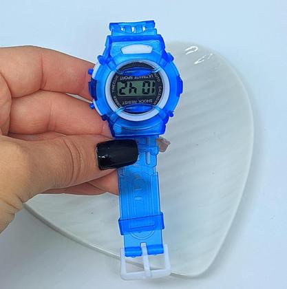 Imagem de Kit Relógio Digital Led Silicone Sports Meninas + Carteira Infantil Personagem Princesa Disney Mirabel Encanto