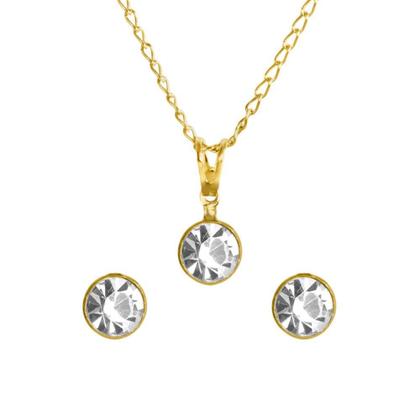 Imagem de Kit Relógio Lince Feminino Chocolate Com Colar e Brincos LRCH104LKW56B2MX Analógico 5 Atm