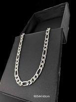 Imagem de Kit relógio naviforce analógico e digitai e corrente em inox, cordão masculino.