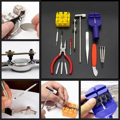 Imagem de Kit relojoeiro ferramentas manutenção completo
