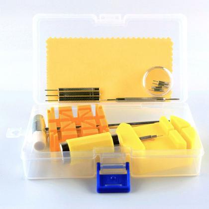 Imagem de Kit relojoeiro ferramentas manutenção reparos de relógios