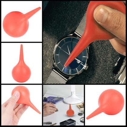 Imagem de Kit relojoeiro ferramentas manutenção + soprador de poeira