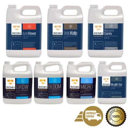 Imagem de Kit Remo Nutrients 1 Litro 7x - 4 Litros